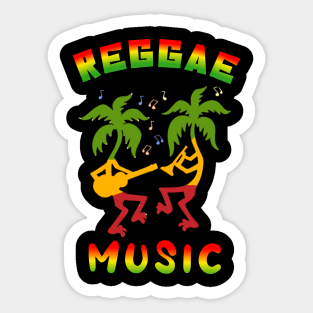 Reggae music de la Sticker